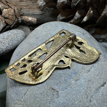 Load image into Gallery viewer, Bronze Viking Horse Brooch