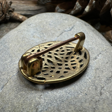 Load image into Gallery viewer, Bronze Infinity Celtic Brooch