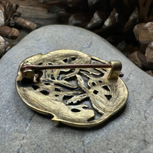 Load image into Gallery viewer, Hunting Hounds Celtic Brooch