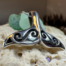 Load image into Gallery viewer, Míol Mór Whale Tail Necklace
