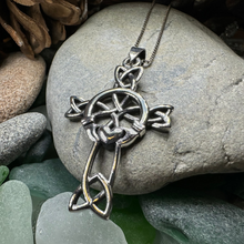 Load image into Gallery viewer, Mo Ghrá Claddagh Celtic Cross