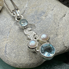 Load image into Gallery viewer, Seamist Seahorse Necklace