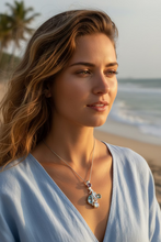 Load image into Gallery viewer, Seamist Seahorse Necklace