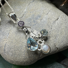 Load image into Gallery viewer, Seamist Seahorse Necklace