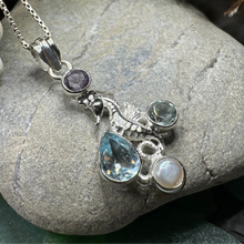 Load image into Gallery viewer, Seamist Seahorse Necklace