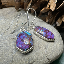Load image into Gallery viewer, Classic Copper Turquoise Earrings