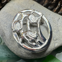 Load image into Gallery viewer, Bonnie Scottish Bluebells Brooch