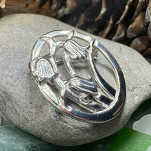 Load image into Gallery viewer, Bonnie Scottish Bluebells Brooch