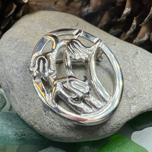 Load image into Gallery viewer, Bonnie Scottish Bluebells Brooch