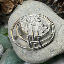 Load image into Gallery viewer, Mackintosh Leaves Brooch
