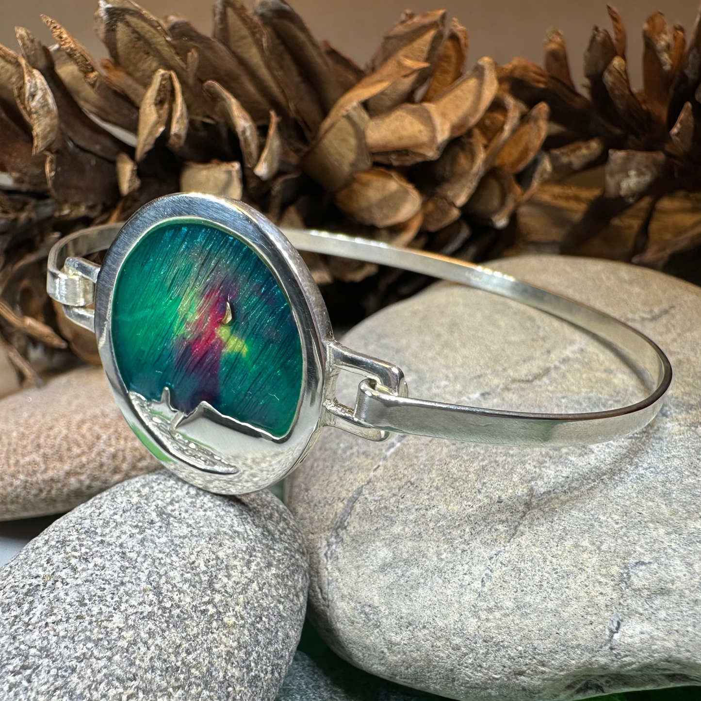 Northern Lights Bracelet - Handmade in Scotland — view 12