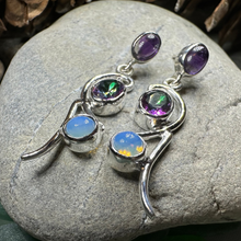 Load image into Gallery viewer, Fairy Waterfall Mystic Topaz Earrings