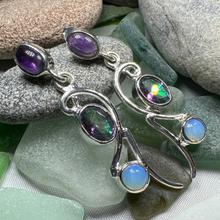 Load image into Gallery viewer, Fairy Waterfall Mystic Topaz Earrings
