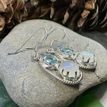 Load image into Gallery viewer, Diana Moonstone Earrings