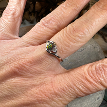 Load image into Gallery viewer, Nya Black Fire Opal Ring