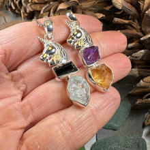 Load image into Gallery viewer, Cloudwalker Unicorn Necklace