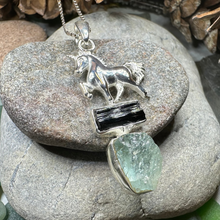 Load image into Gallery viewer, Skyprancer Unicorn Necklace
