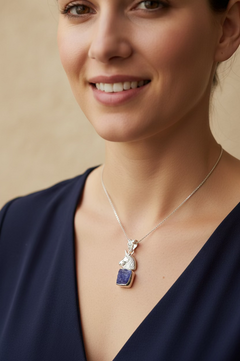 Load image into Gallery viewer, Shailey Unicorn Necklace