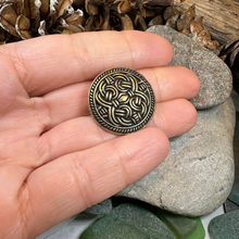 Load image into Gallery viewer, Bronze Jelling Celtic Brooch