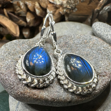 Load image into Gallery viewer, Classic Labradorite Earrings
