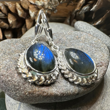 Load image into Gallery viewer, Classic Labradorite Earrings