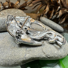 Load image into Gallery viewer, Zyrinx Marcasite Dragon Brooch