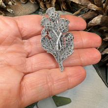 Load image into Gallery viewer, Marcasite Thistle Brooch