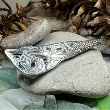 Load image into Gallery viewer, Scottish Celtic Dragon Kilt Pin