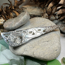 Load image into Gallery viewer, Scottish Celtic Dragon Kilt Pin