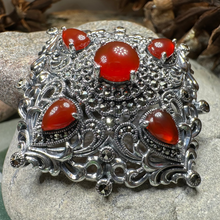 Load image into Gallery viewer, Sunset Celtic Knot Brooch