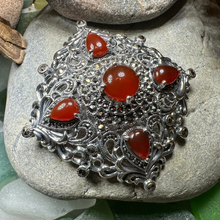 Load image into Gallery viewer, Sunset Celtic Knot Brooch