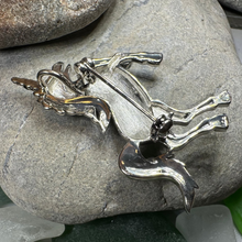Load image into Gallery viewer, Prancing Unicorn of Scotland Pin