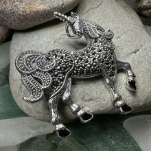 Load image into Gallery viewer, Elegant Unicorn of Scotland Pin