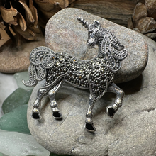 Load image into Gallery viewer, Elegant Unicorn of Scotland Pin