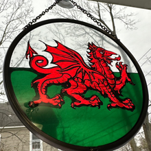 Load image into Gallery viewer, Welsh Dragon Suncatcher