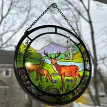 Load image into Gallery viewer, Scottish Stags Suncatcher