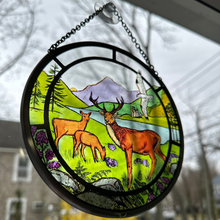 Load image into Gallery viewer, Scottish Stags Suncatcher