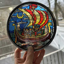 Load image into Gallery viewer, Viking Ship Suncatcher