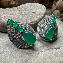 Load image into Gallery viewer, Theda Marcasite Post Earrings