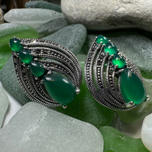 Load image into Gallery viewer, Theda Marcasite Post Earrings