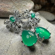 Load image into Gallery viewer, Irish Princess Marcasite Earrings