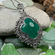Load image into Gallery viewer, Celtic Twilight Marcasite Necklace