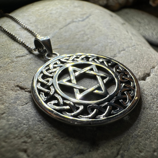 Celtic Star of David Necklace