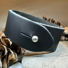 Load image into Gallery viewer, Celtic Legend Leather Cuff Bracelet
