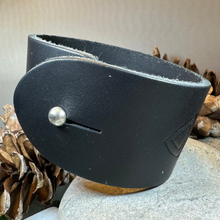 Load image into Gallery viewer, Celtic Warrior Leather Cuff Bracelet