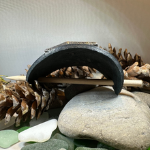 Load image into Gallery viewer, Thor's Hammer Leather Hair Slide