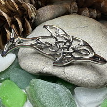 Load image into Gallery viewer, Nehalennia Dolphin Brooch