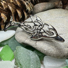 Load image into Gallery viewer, Nehalennia Dolphin Brooch