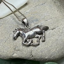 Load image into Gallery viewer, Windrider Horse Necklace