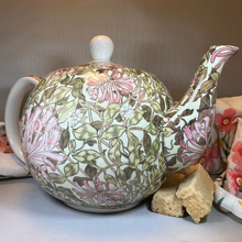 Load image into Gallery viewer, William Morris Honeysuckle Fine China Teapot